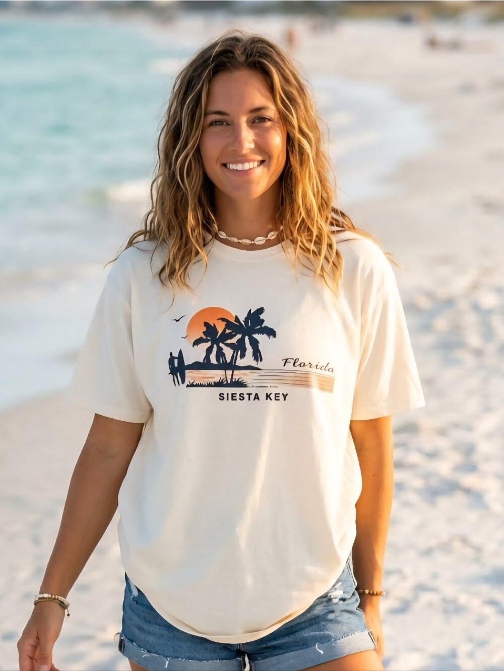 Siesta Key Heavyweight Cotton Tee - XL NWOT